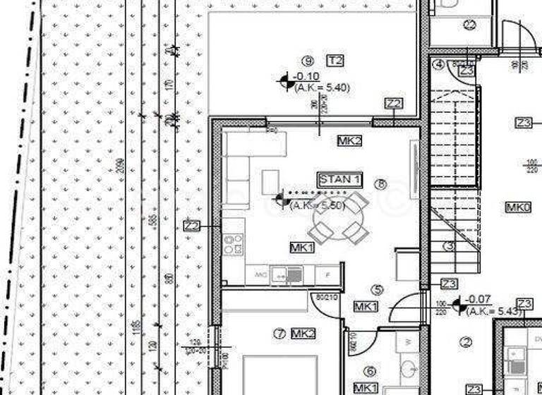 Studio zum Kauf 230.000 € 1 Zimmer 62 m² Trogir