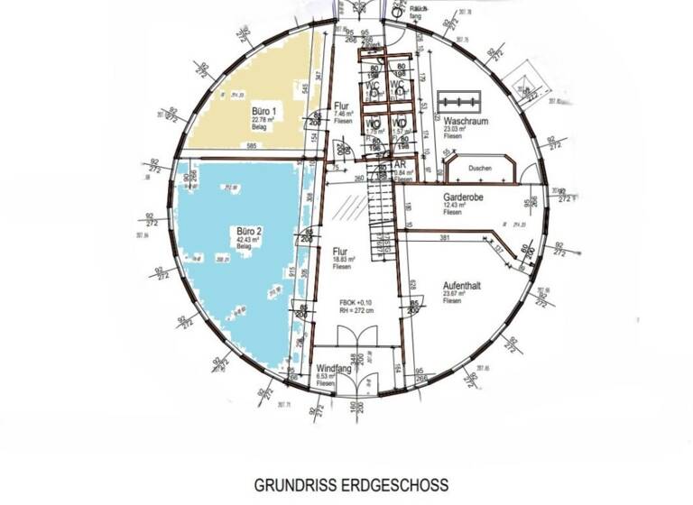 Bürofläche zur Miete 318 € 1 Zimmer 42,4 m² Bürofläche Sierndorf 2011