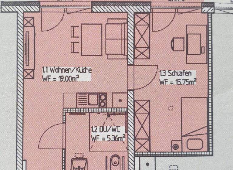 Wohnung zur Miete 450 € 2 Zimmer 50 m² EG frei ab sofort Grünhain Grünhain-Beierfeld 08340