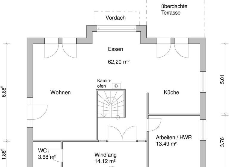 Einfamilienhaus zum Kauf 569.000 € 5 Zimmer 197,9 m² 1.216 m² Grundstück Ostgroßefehn Großefehn / Ostgroßefehn 26629