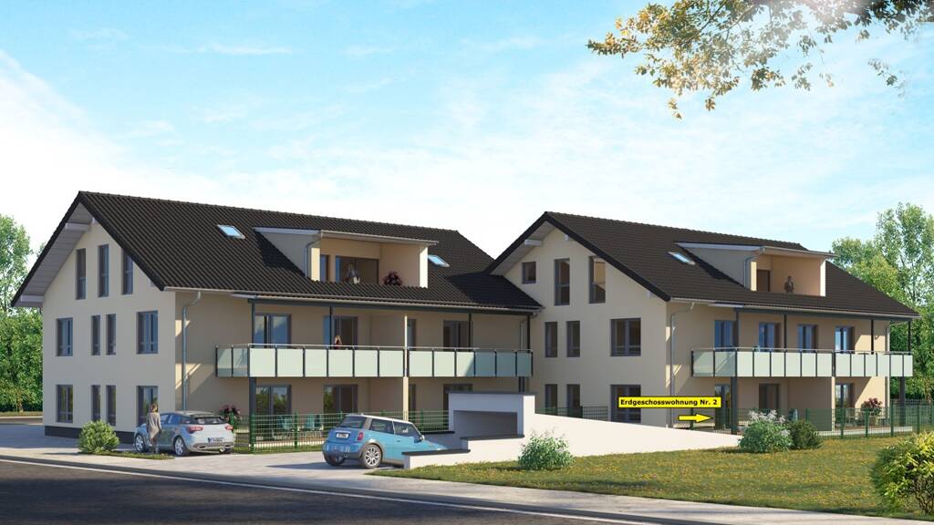 Terrassenwohnung zum Kauf provisionsfrei 559.100 € 4 Zimmer 97,5 m² Ampfing 84539