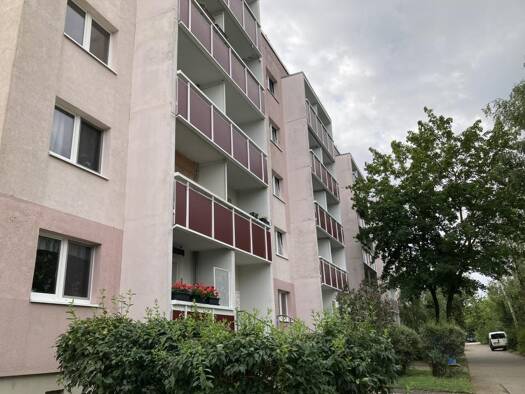 Wohnung zur Miete 330 € 3 Zimmer 57,8 m² 4. Geschoss Erhard-Hübener-Straße 33 Silberhöhe Halle (Saale) 06132