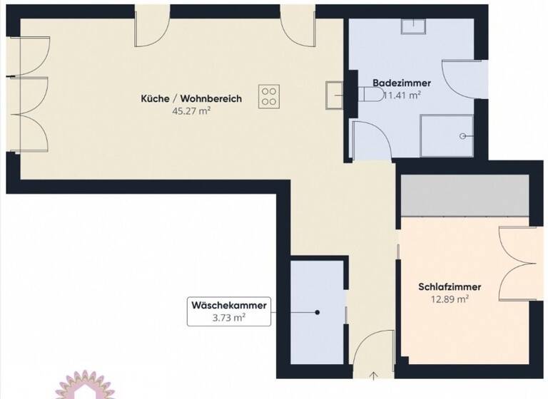 Wohnung zum Kauf 349.000 € 2 Zimmer 82 m²<br/>Wohnfläche 1.<br/>Geschoss Wincheringen Wincheringen 54457