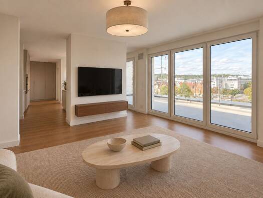 Penthouse zur Miete - Erstbezug 1.950 € 3,5 Zimmer 93,2 m² 5. Geschoss frei ab 01.01.2027 Feuerbach Stuttgart 70469