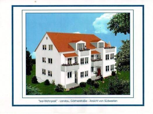 Wohnung zum Kauf 149.500 € 2 Zimmer 53,3 m² 2. Geschoss Gärtnerstraße 26a Landau Landau an der Isar 94405