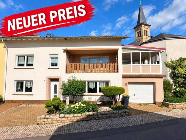 Einfamilienhaus zum Kauf 299.000 € 7 Zimmer 180 m² 214 m² Grundstück frei ab sofort Metzer Straße 2 Besch Perl 66706