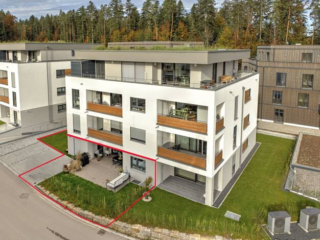 Wohnung zum Kauf provisionsfrei 575.000 € 4 Zimmer 117,8 m² 1. Geschoss frei ab sofort Rotbuchenstraße 4-6 Wimberg Calw 75365