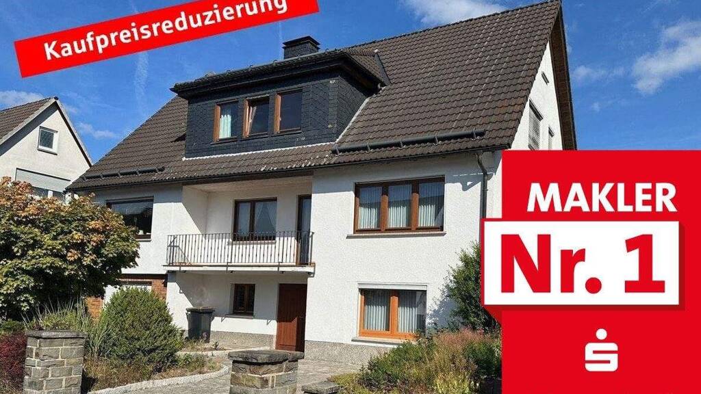 Mehrfamilienhaus zum Kauf 259.000 € 7 Zimmer 191,7 m² 806 m² Grundstück Erndtebrück 57339