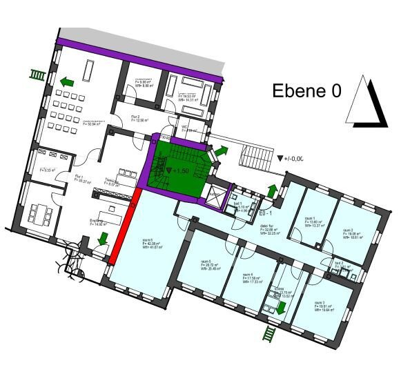 Immobilie zum Kauf als Kapitalanlage geeignet 3.500.000 € 47 Zimmer 1.603 m²<br/>Fläche 722 m²<br/>Grundstück Innerer Osten Regensburg 93055