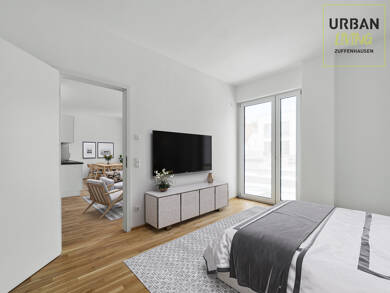 Wohnung zur Miete 1.235 € 2 Zimmer 66,2 m² 1. Geschoss frei ab sofort Colmarer Str. 1A Zuffenhausen Stuttgart 70435