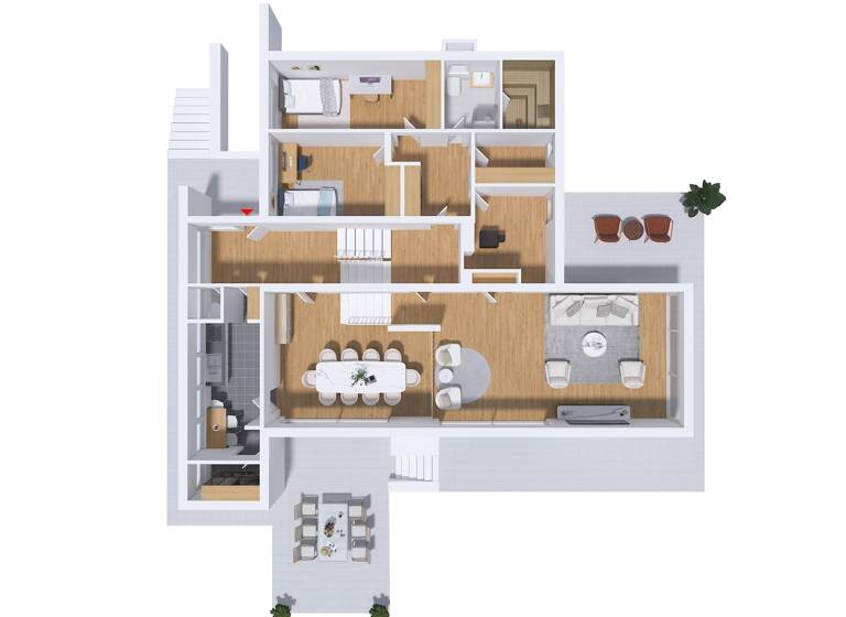 Villa zum Kauf 395.000 € 7 Zimmer 222 m²<br/>Wohnfläche 1.232 m²<br/>Grundstück Langenholzen Alfeld 31061