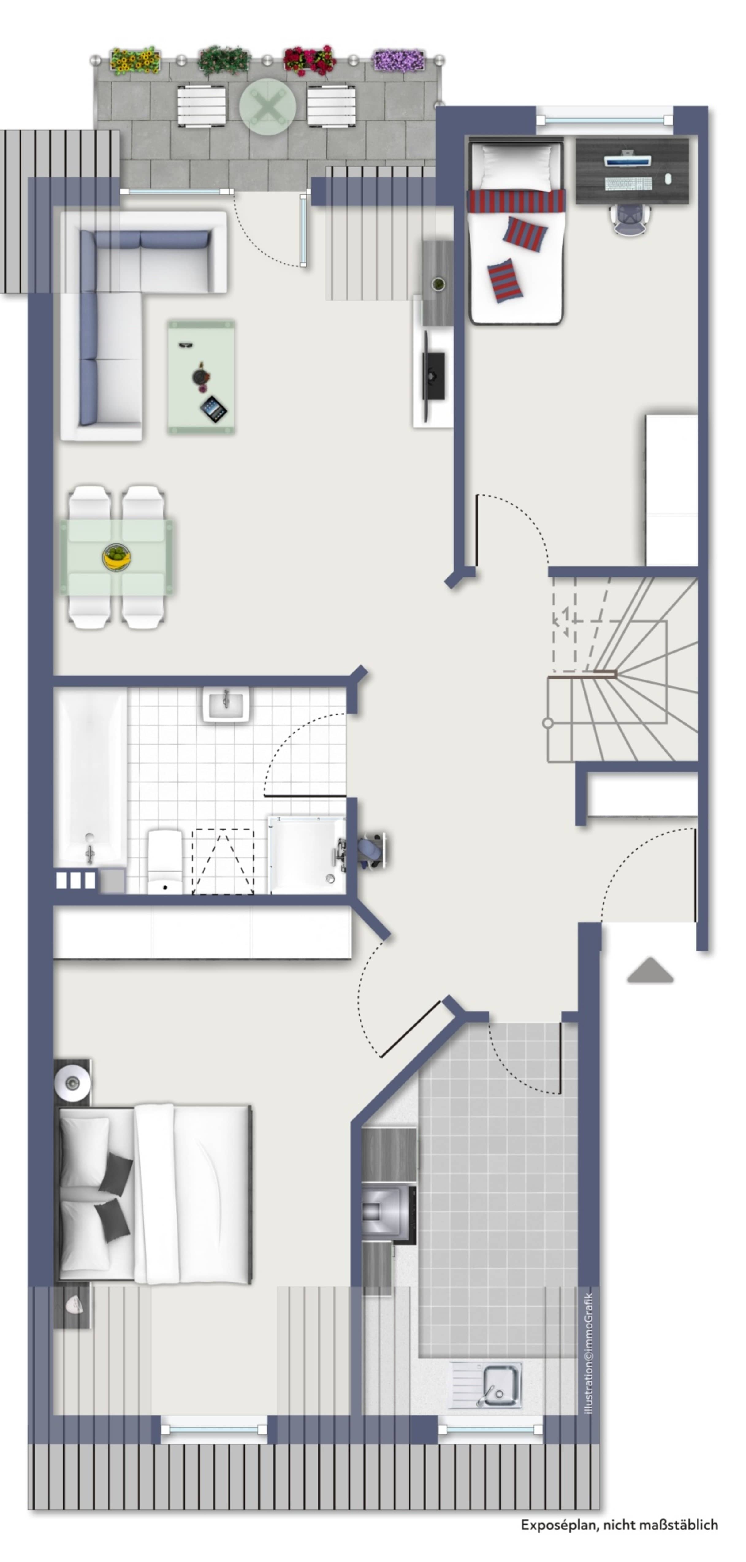 Wohnung zum Kauf 340.000 € 4 Zimmer 97,5 m²<br/>Wohnfläche 2.<br/>Geschoss Friedrichsgabe Norderstedt 22846