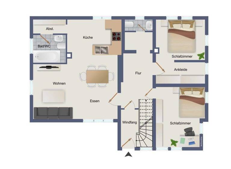 Mehrfamilienhaus zum Kauf 269.000 € 9 Zimmer 220 m² 480 m² Grundstück Buchenau Eiterfeld 36132