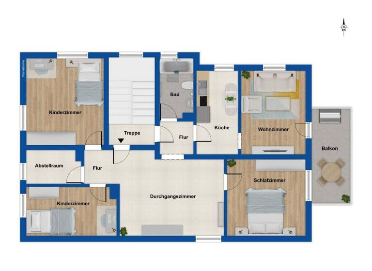 Wohnung zum Kauf 399.000 € 5 Zimmer 97,8 m² 1. Geschoss Innenstadt Augsburg 86152