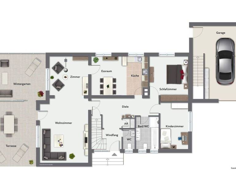 Einfamilienhaus zum Kauf 488.000 € 7 Zimmer 168 m² 787 m² Grundstück Wiedenbrück Rheda-Wiedenbrück 33378