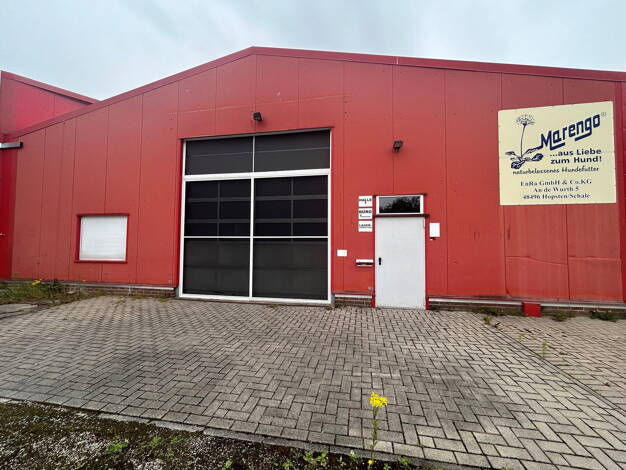 Lagerhalle zur Miete provisionsfrei 1.849 € 390 m² Lagerfläche An de Wurth 5 Schale Hopsten 48496