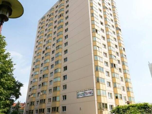 Wohnung zur Miete 453 € 2 Zimmer 56,6 m² 8. Geschoss frei ab 09.08.2025 Postelwitzer Str. 2 Gruna Dresden 01277