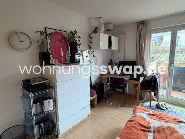 Studio zur Miete Tauschwohnung 450 € 1 Zimmer 27 m² 4. Geschoss Schwabing-West München 80796