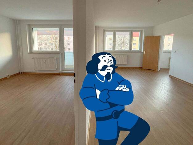 Wohnung zur Miete 292 € 2 Zimmer 48,7 m² 3. Geschoss Otto-Baer-Straße 7 Reform Magdeburg 39118