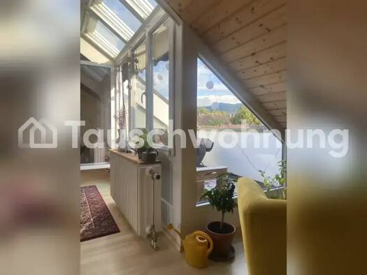 Wohnung zur Miete Tauschwohnung 410 € 1 Zimmer 34 m² 4. Geschoss Herdern Freiburg im Breisgau 79104
