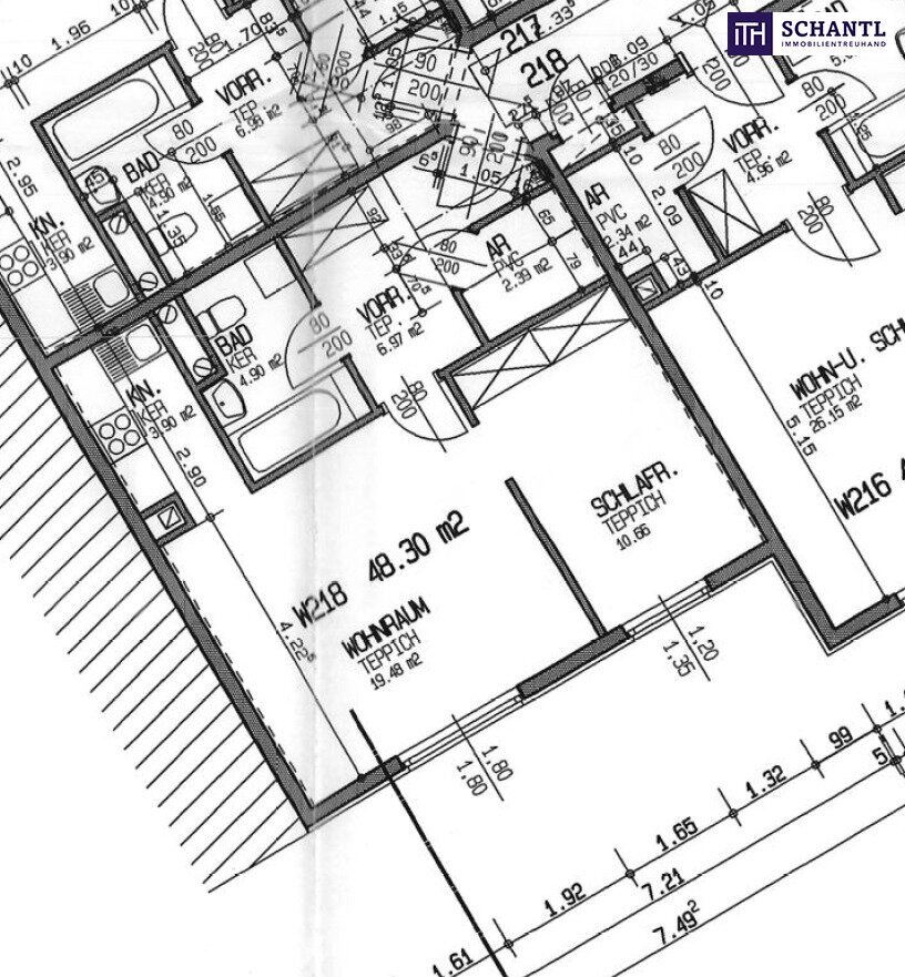 Wohnung zum Kauf 219.000 € 1,5 Zimmer 48,3 m²<br/>Wohnfläche 6.<br/>Geschoss Sonnleithnergasse Wien 1100