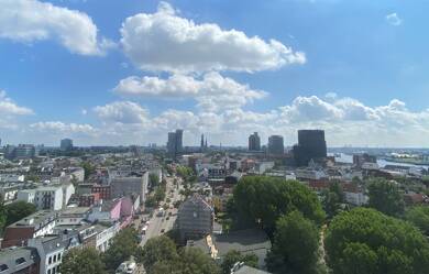 Wohnung zur Miete 1.590 € 3 Zimmer 85 m² 17. Geschoss frei ab sofort Reeperbahn 157 St.Pauli Hamburg 20359