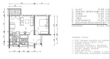 Wohnung zum Kauf 132.700 € 2 Zimmer 51 m² 1. Geschoss Sesvetski Kraljevac