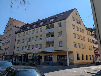 Wohnung zur Miete 936 € 2 Zimmer 52 m² 2. Geschoss frei ab 01.08.2025 Altstadt / St. Lorenz Nürnberg 90402