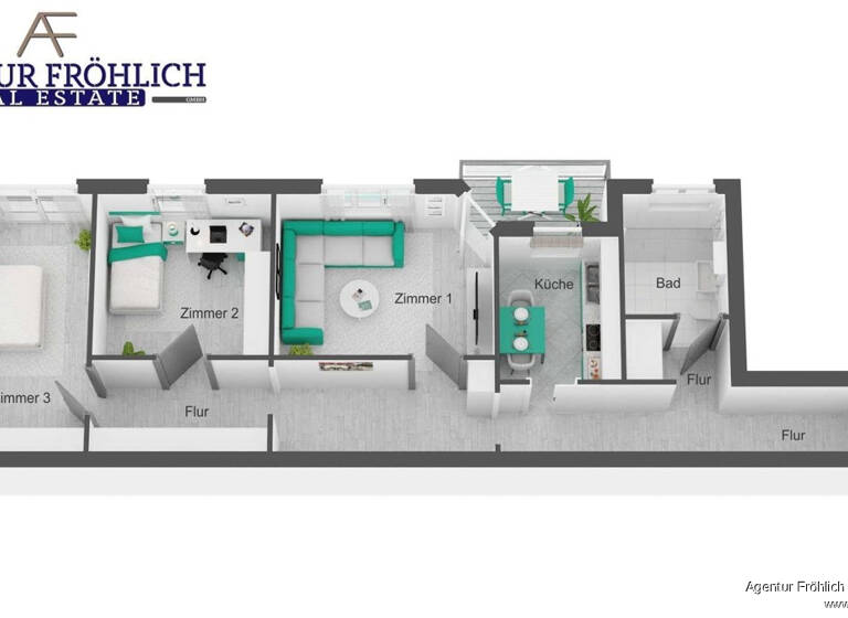 Wohnung zum Kauf 639.000 € 3 Zimmer 58,9 m² 11. Geschoss Bogenhausen München 81677
