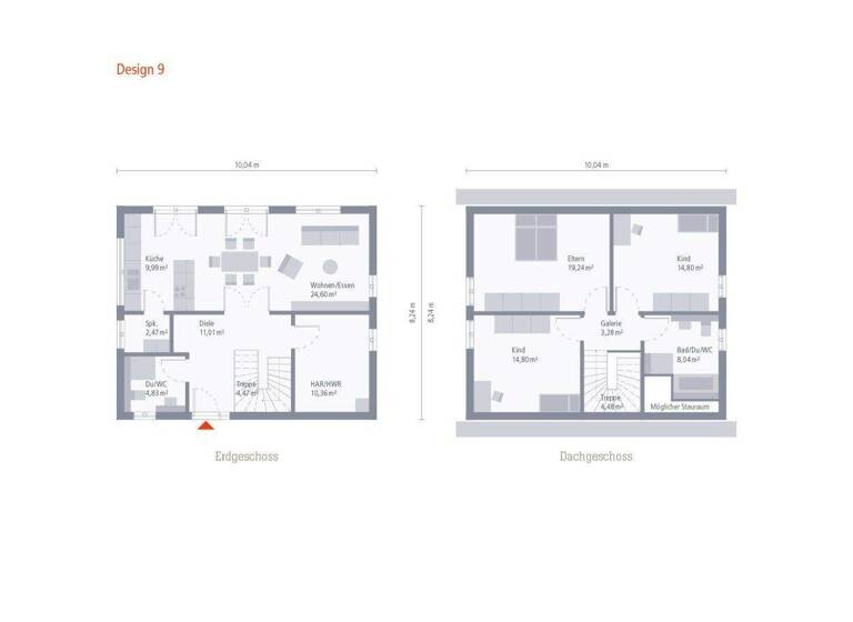 Einfamilienhaus zum Kauf provisionsfrei 598.600 € 4 Zimmer 107 m² 500 m² Grundstück Französisch Buchholz Berlin 13125