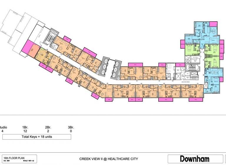 Wohnung zum Kauf 361.321 € 3 Zimmer 69 m² Al Jaddaf