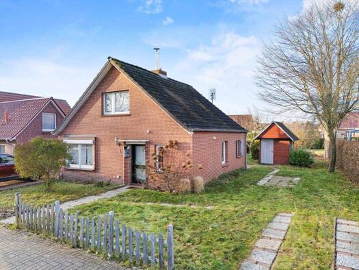 Einfamilienhaus zum Kauf 129.000 € 3 Zimmer 83,6 m² 415 m² Grundstück Upgant-Schott 26529
