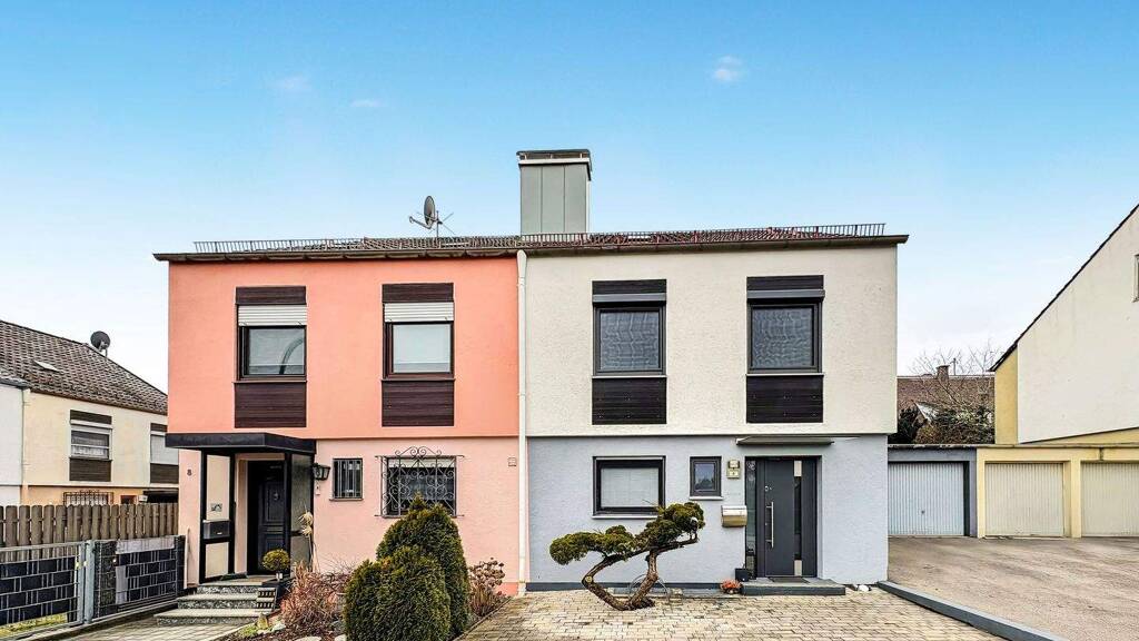 Doppelhaushälfte zum Kauf 698.000 € 5 Zimmer 137 m² 260 m² Grundstück Steppach b.Augsburg Neusäß 86356