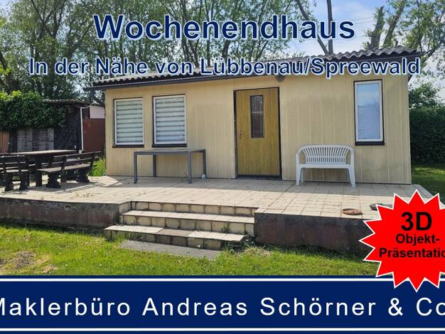 Bungalow zum Kauf 29.500 € 2 Zimmer 34 m² 997 m² Grundstück Klein Klessow Lübbenau/Spreewald 03222