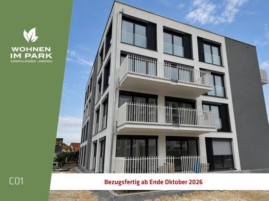 Wohnung zum Kauf - Erstbezug provisionsfrei 413.900 € 3 Zimmer 79,4 m² EG Am Simontalgraben 23 Langenau Langenau 89129