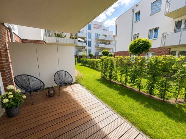 Terrassenwohnung zum Kauf provisionsfrei 465.000 € 3 Zimmer 89 m² EG Rotes Feld Lüneburg 21335