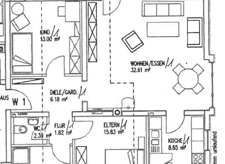 Wohnung zur Miete 1.010 € 3 Zimmer 95 m² EG Rothenburg 91541