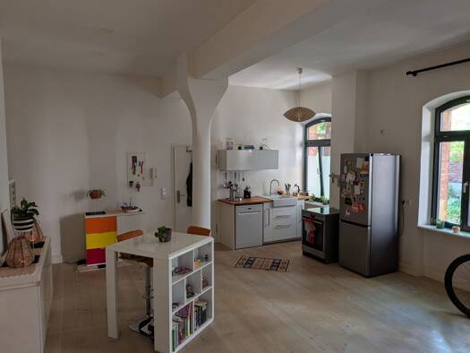 Loft zur Miete 1.000 € 1 Zimmer 80 m² Geschoss -1/4 frei ab 01.12.2026 Gostenhof Nürnberg 90443