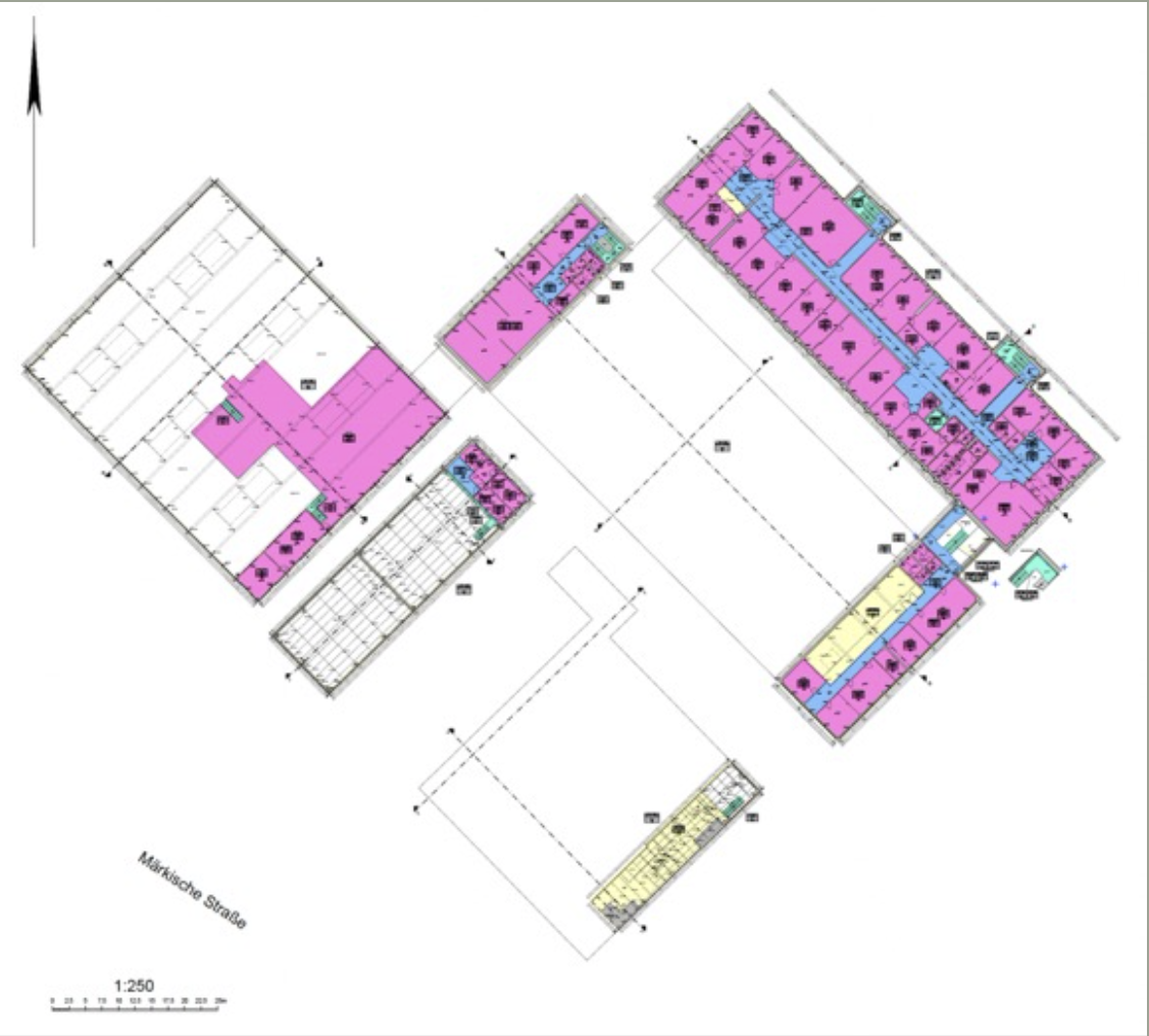 Büro-/Praxisfläche zur Miete provisionsfrei 4.219 € 13 Zimmer 649 m²<br/>Bürofläche Glienick Zossen 15806