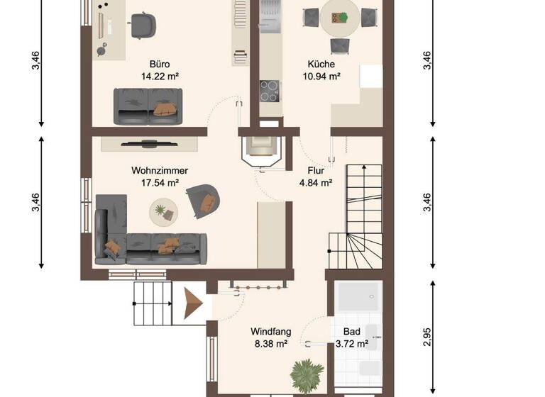 Doppelhaushälfte zum Kauf 159.000 € 5 Zimmer 103,3 m² 1.015 m² Grundstück Schönebeck Schönebeck (Elbe) 39218