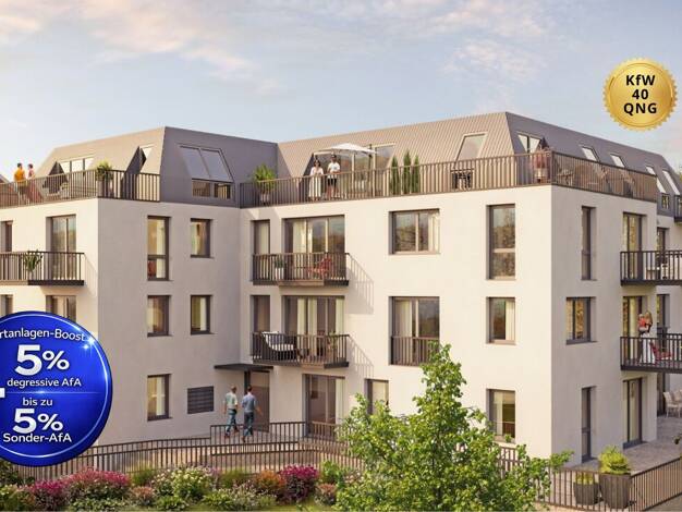 Wohnung zum Kauf - Erstbezug provisionsfrei 252.900 € 2 Zimmer 37,4 m² frei ab 31.03.2028 Bogenstraße 12 Asperg 71679