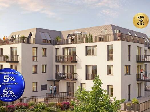 Wohnung zum Kauf - Erstbezug provisionsfrei 252.900 € 2 Zimmer 37,4 m² frei ab 31.03.2028 Bogenstraße 12 Asperg 71679