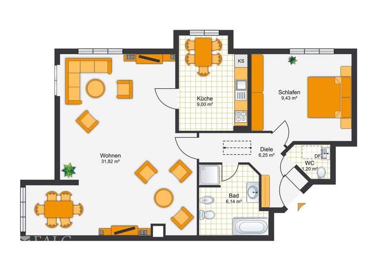 Sonstiges zum Kauf als Kapitalanlage geeignet 427.500 € 2 Zimmer 99,7 m² Neubiberg 85579