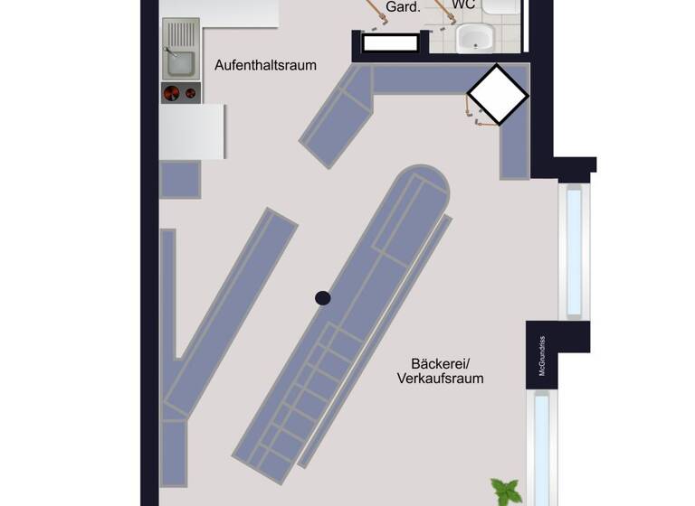 Bürofläche zum Kauf 189.000 € 2 Zimmer 53,8 m² Bürofläche Asch Blaubeuren 89143