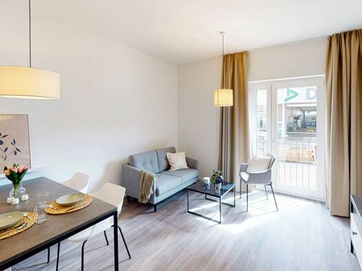 Wohnung zur Miete 1.455 € 2 Zimmer 53,6 m² 7. Geschoss frei ab 01.11.2026 Wandalenweg 5 Hammerbrook Hamburg 20097