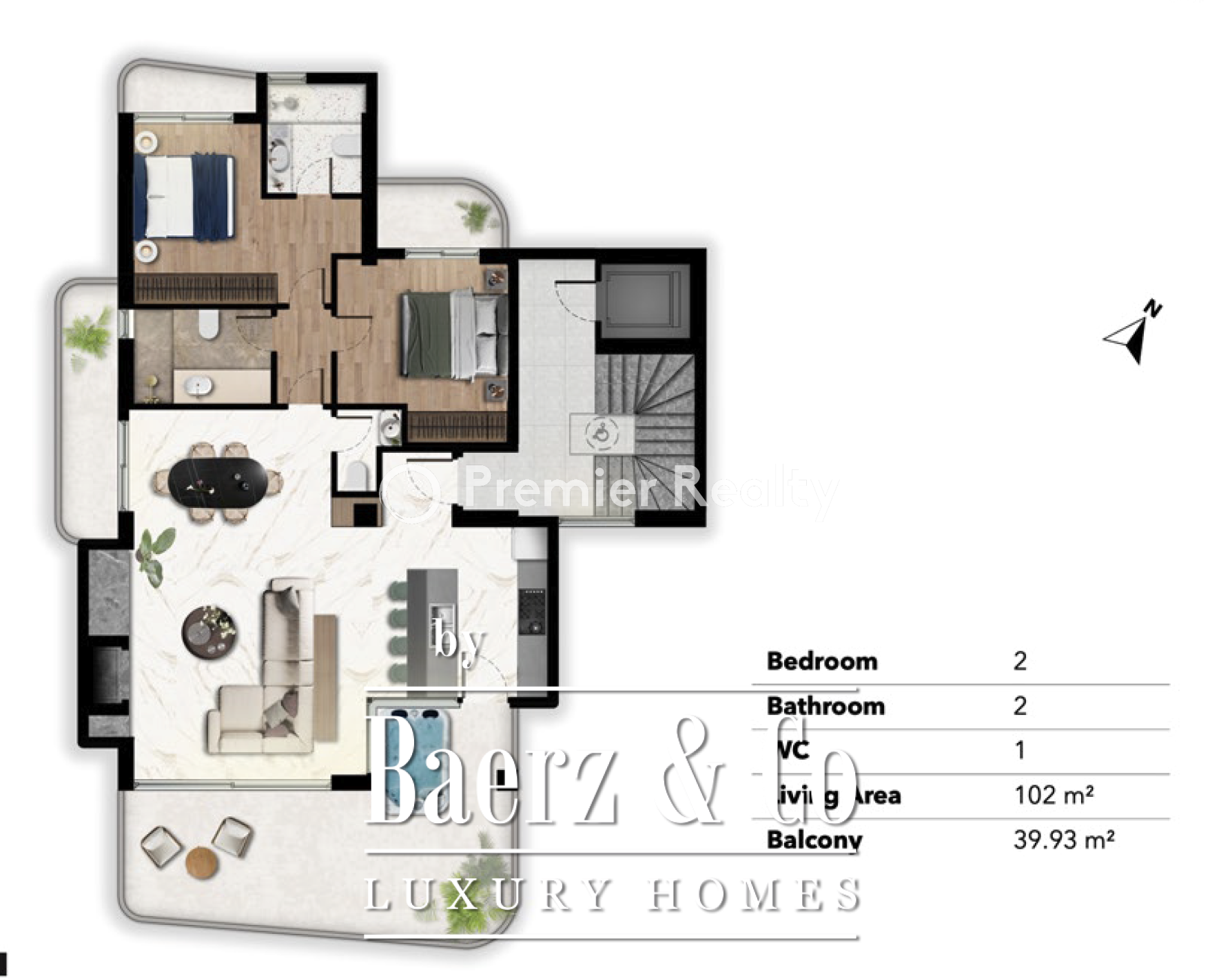 Studio zum Kauf 1.100.000 € 3 Zimmer 102 m²<br/>Wohnfläche voula