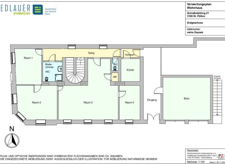 Sonstiges zum Kauf als Kapitalanlage geeignet 750.000 € 300 m² 237 m² Grundstück St. Pölten 3100