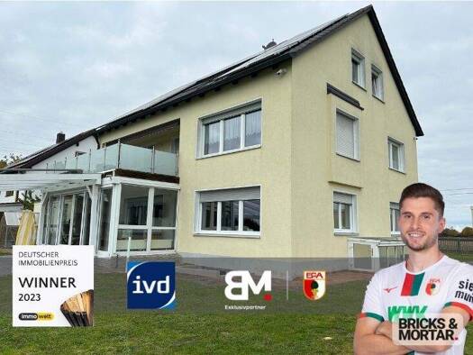 Mehrfamilienhaus zum Kauf 1.050.000 € 11,5 Zimmer 275 m² 727 m² Grundstück Rederzhausen Friedberg / Rederzhausen 86316