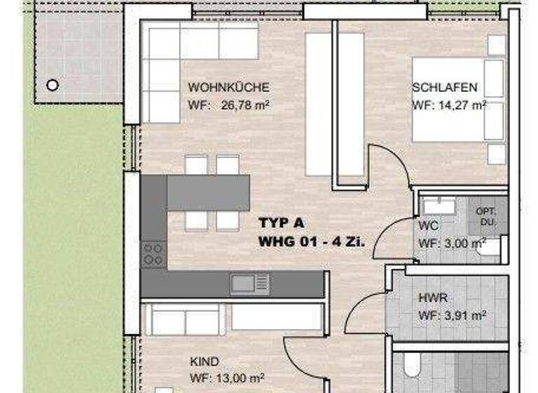 Wohnung zum Kauf provisionsfrei 469.000 € 4,5 Zimmer 131 m² Mindersdorf Hohenfels 78355