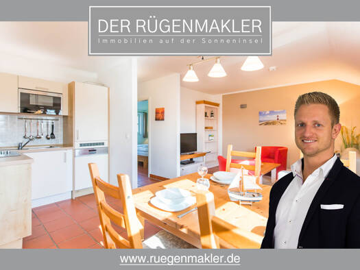 Wohnung zum Kauf 115.000 € 2 Zimmer 43,1 m² Dachgeschoss Nonnevitz Dranske / Bakenberg 18556